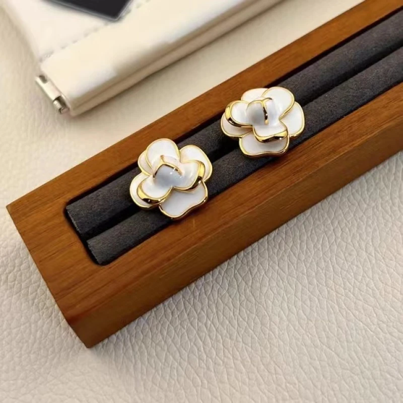 铜合金耳饰 A087  气质时尚百搭轻奢小众素款简约优雅