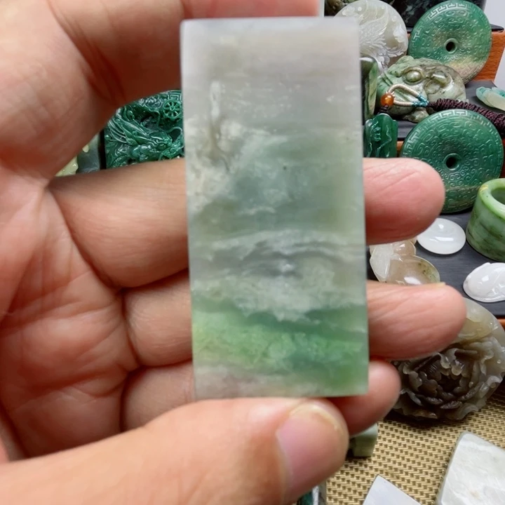 未镶嵌和田玉珠宝半成品