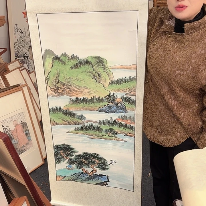 国画手绘作品欣赏5