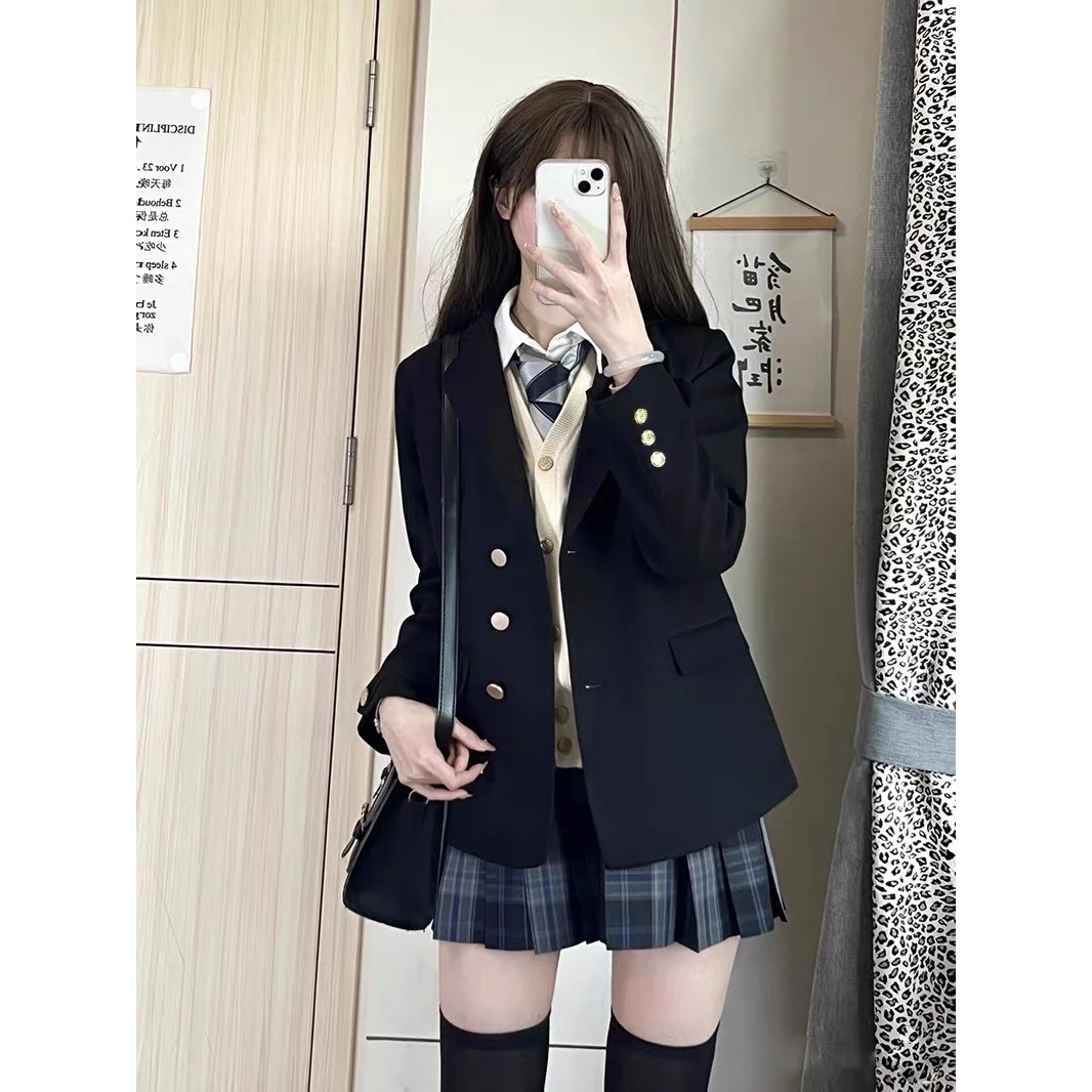 【青苍】XQ2152秋季新款学院风西装外套