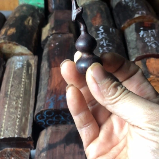 印度小叶紫檀遐丝款葫芦