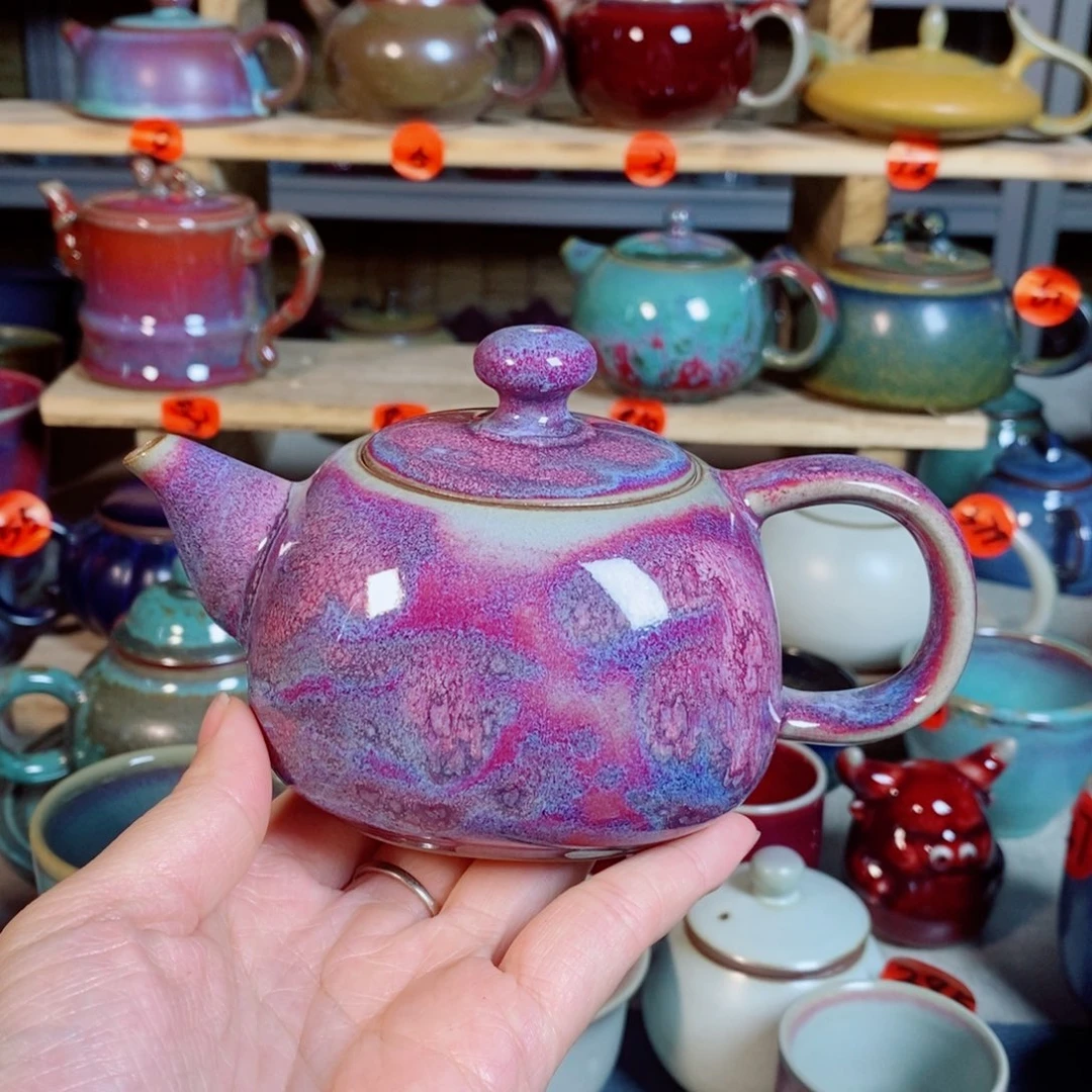 燕***梢神后钧瓷手工……茶器