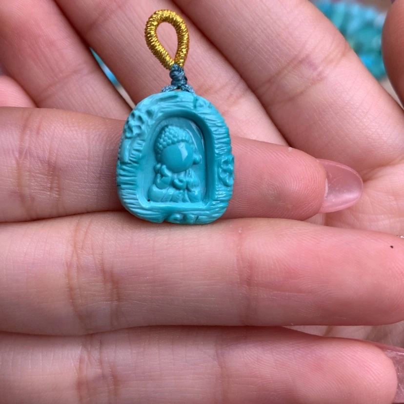 【闪购商品】绿松石雕刻未镶嵌