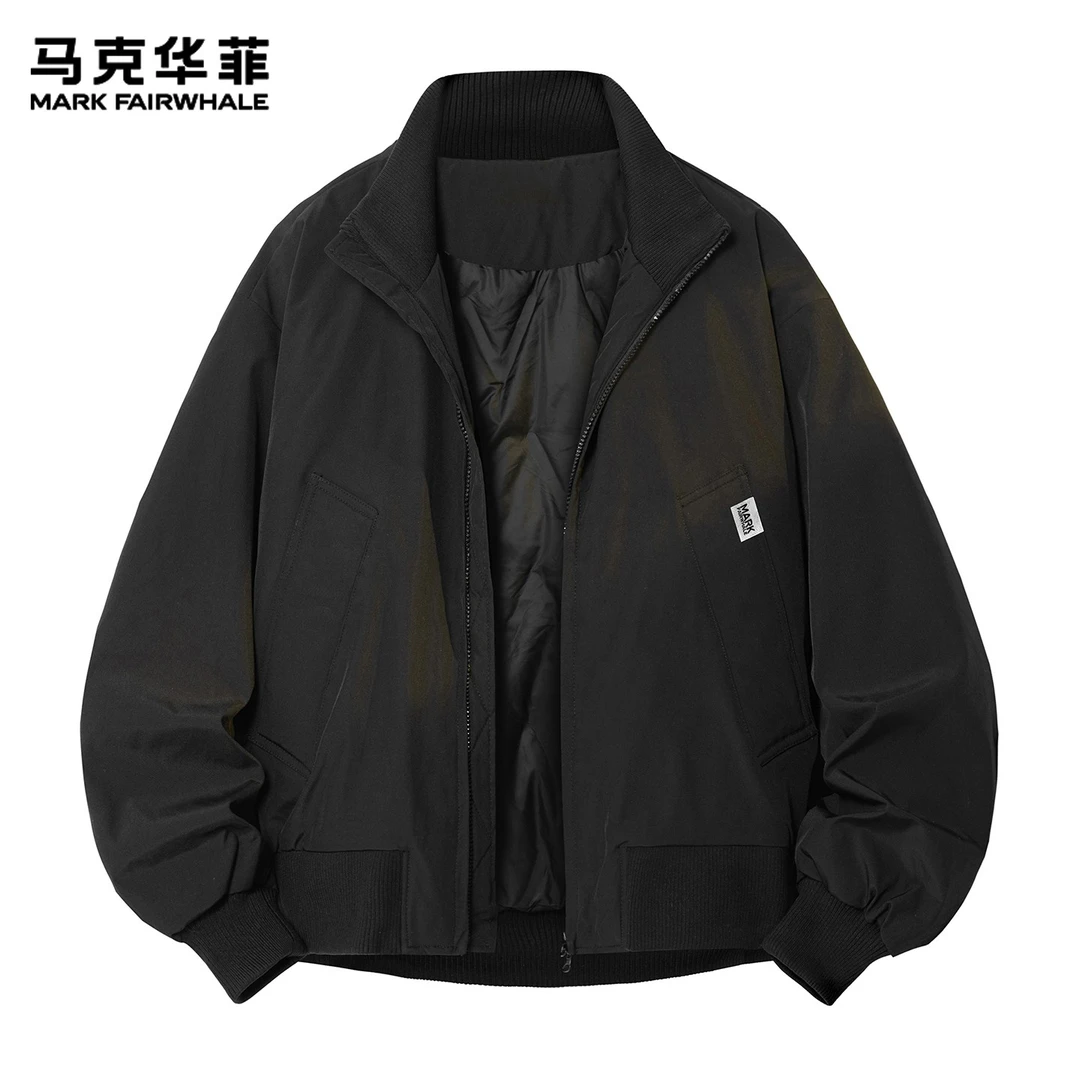 马克华菲男士羽绒服2025冬季新款美式加厚潮牌保暖舒适夹克外套男