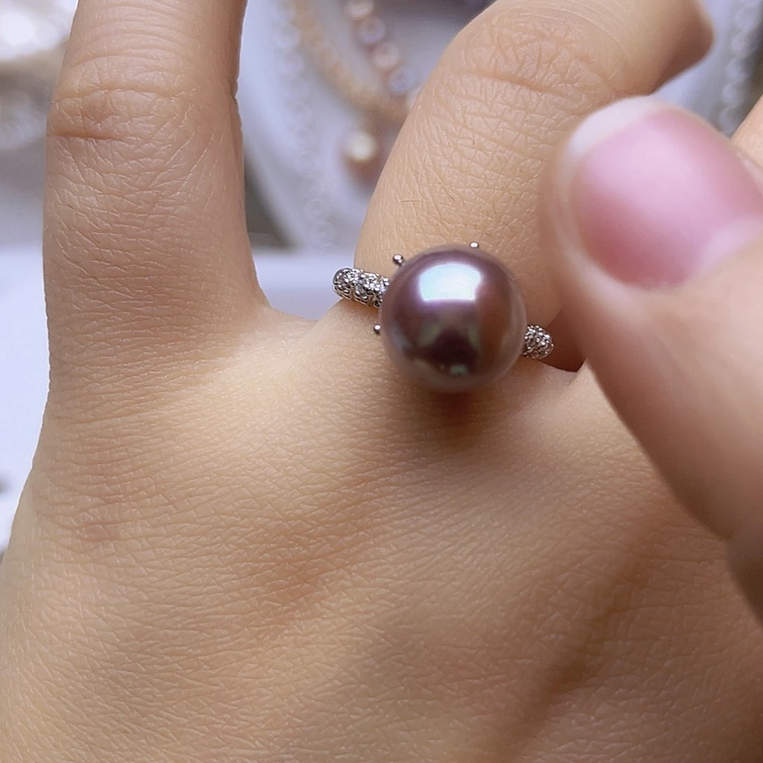 吊坠或者耳钉淡水珍珠未镶嵌