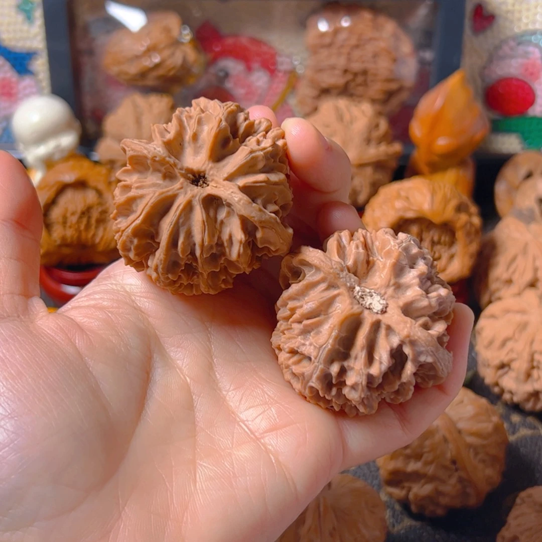 把件文玩核桃老*哥苹果园45