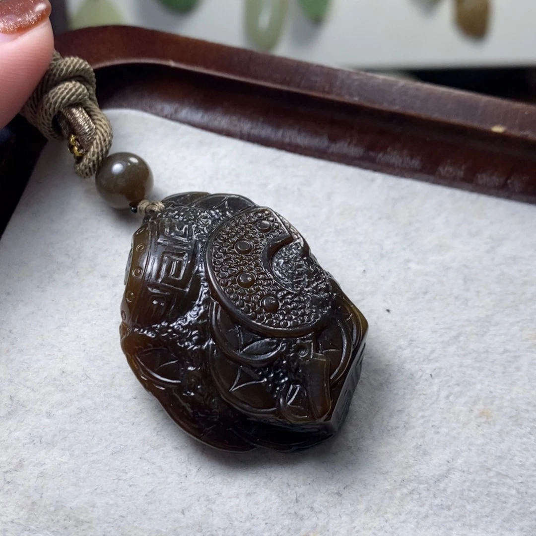 和田玉未镶嵌颈饰29