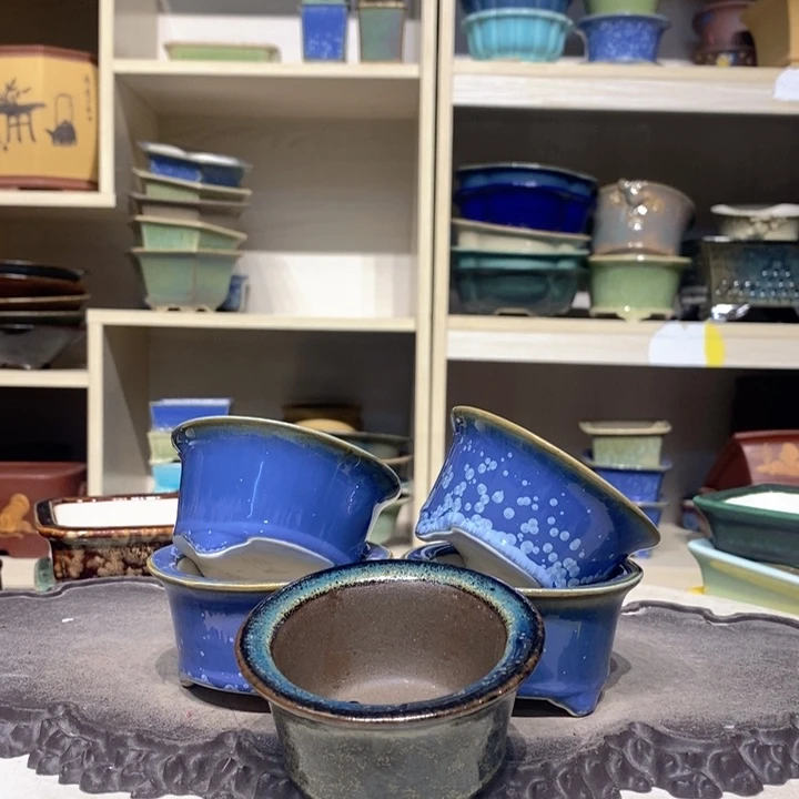 紫砂花盆瑕疵4.5-8。。。。（5）