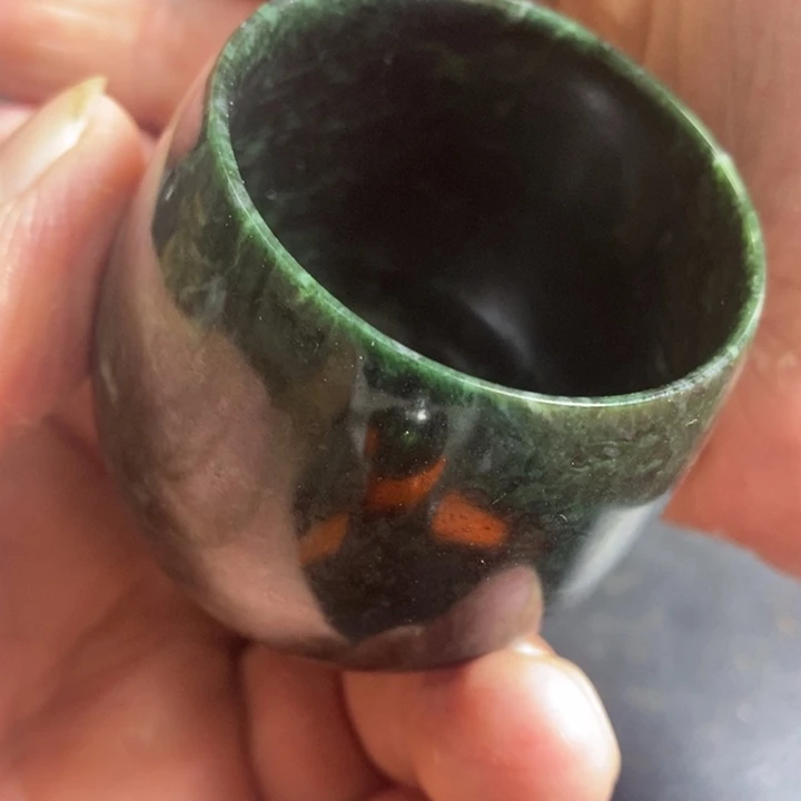 白玉菩提吊坠摆件