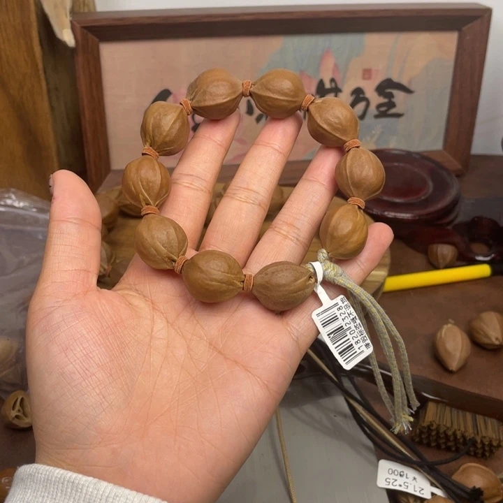 未***既橄榄核手串/手链19.5*24梅林铁核