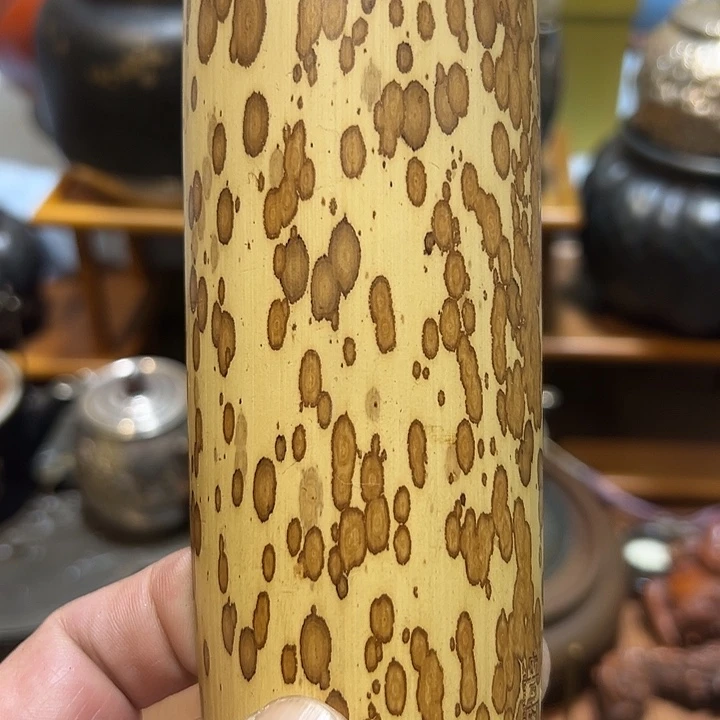 竹中古工艺品摆件