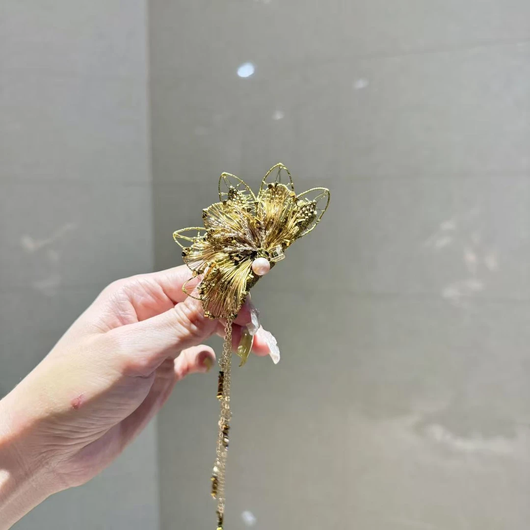 【莫奈海之星】天使之翼系列小边夹小众设计气质高级感日常款