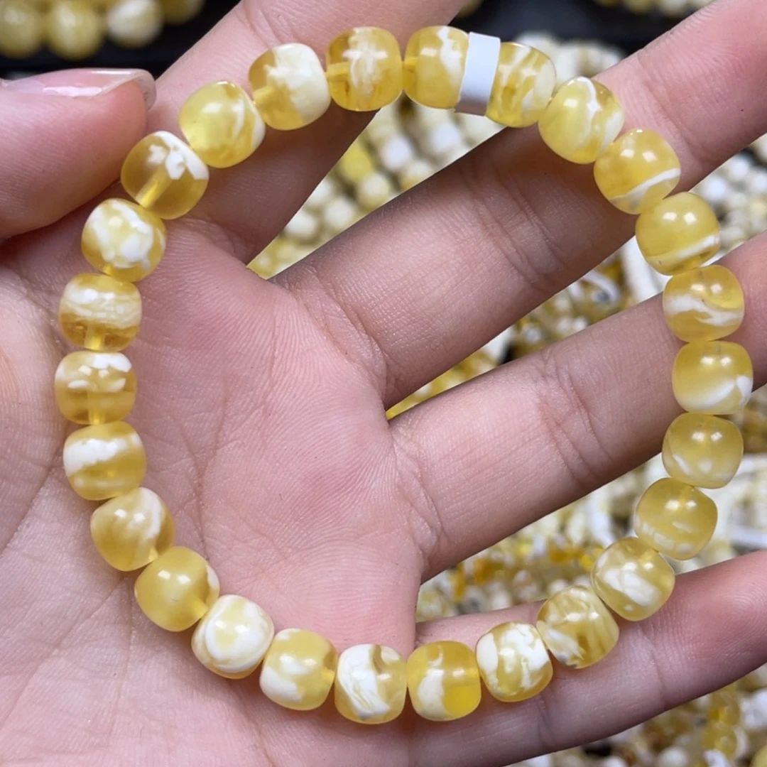 蜜蜡未镶嵌珠宝奇石8m