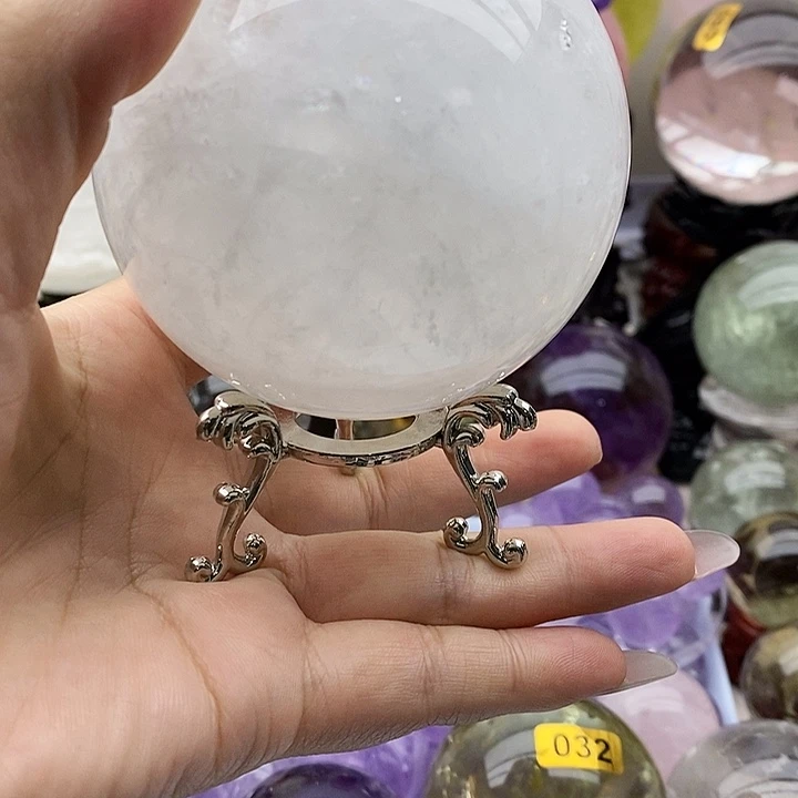 未镶嵌珠宝半成品水晶花*雨11