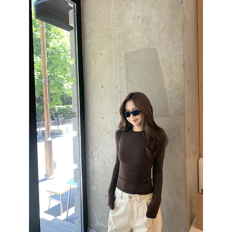 番茄妹妹Tomatosister 基础美学 闭眼囤！圆领修身打底