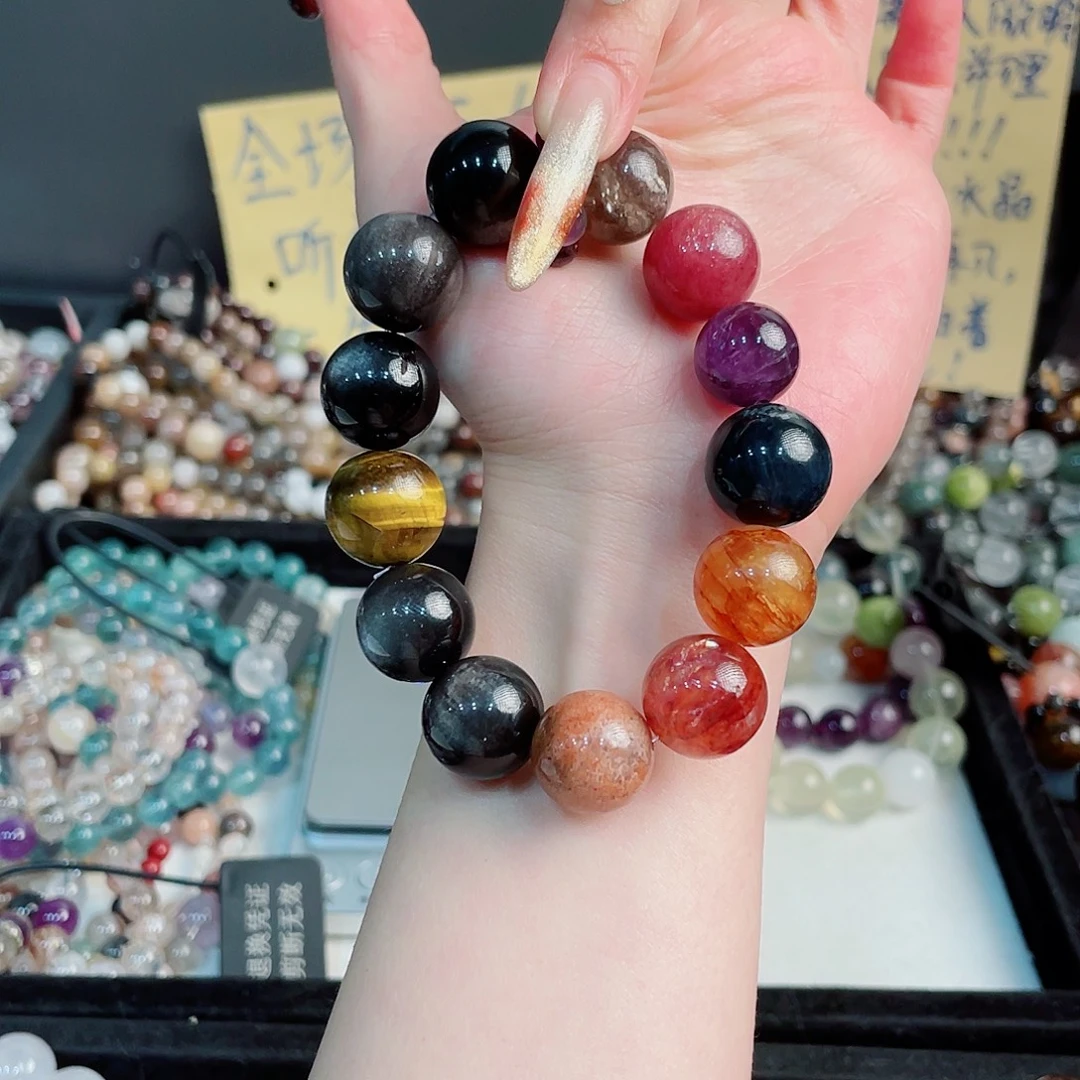 未镶嵌手链水晶多宝