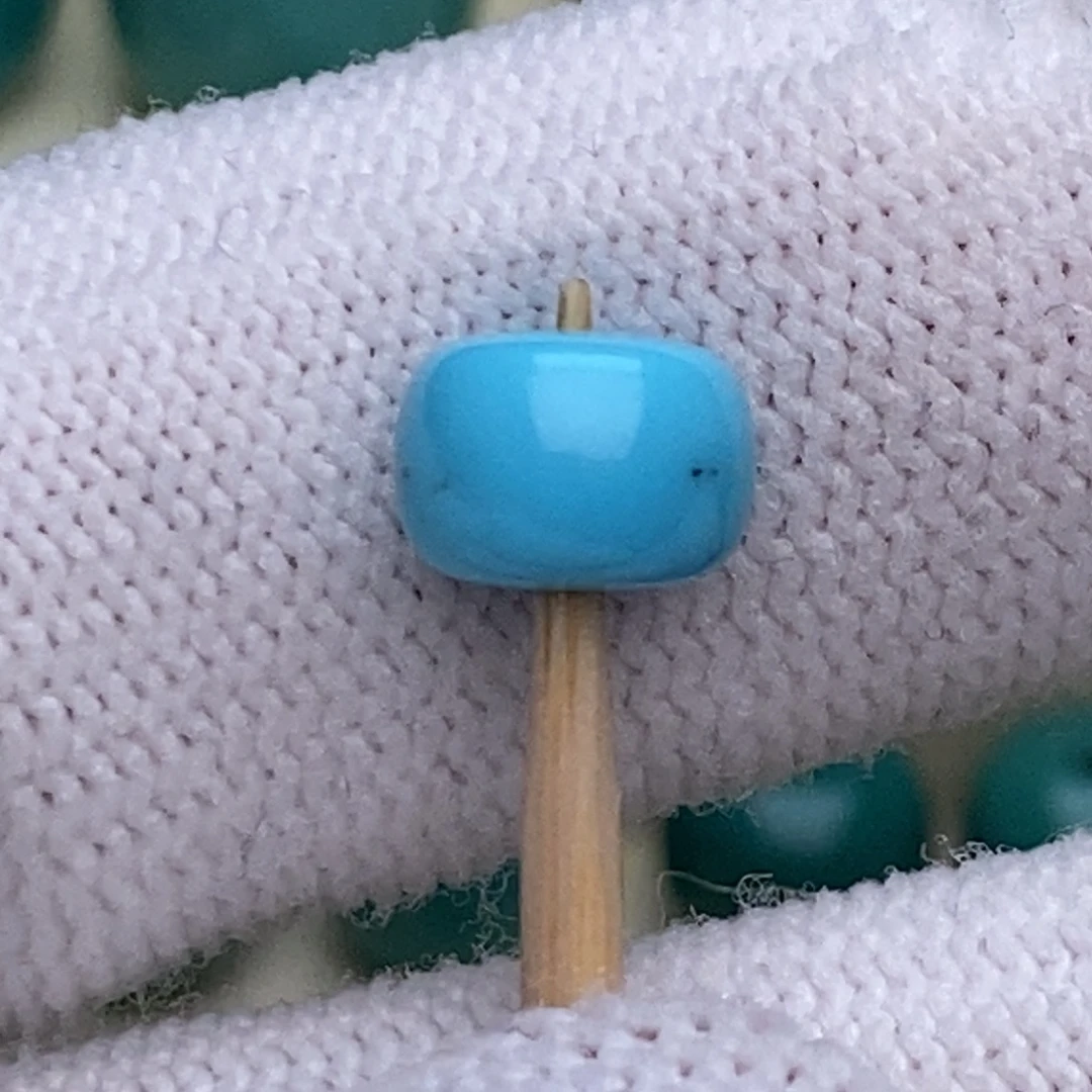 绿松石未镶嵌绿松石7.7mm