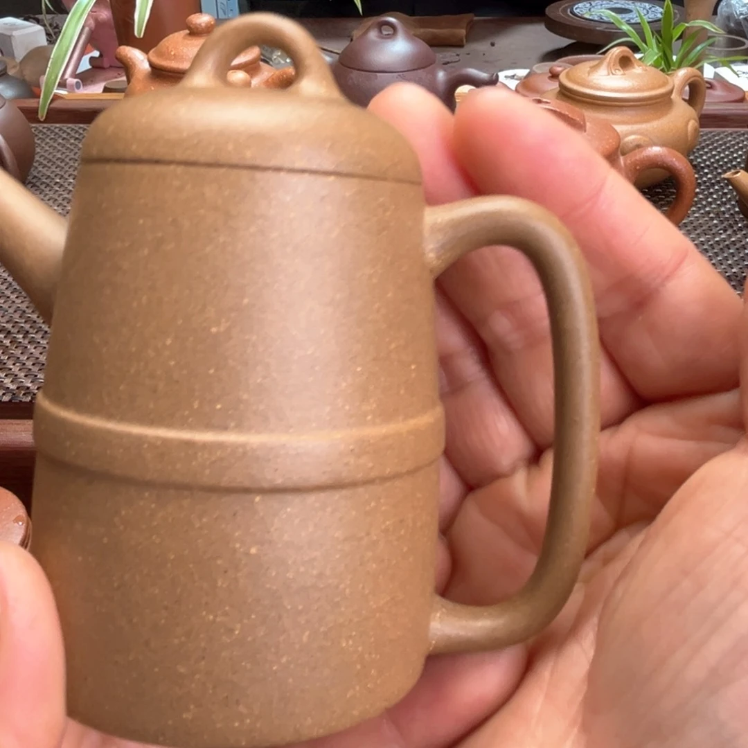 紫砂茶壶旋*孤品浮力130cc