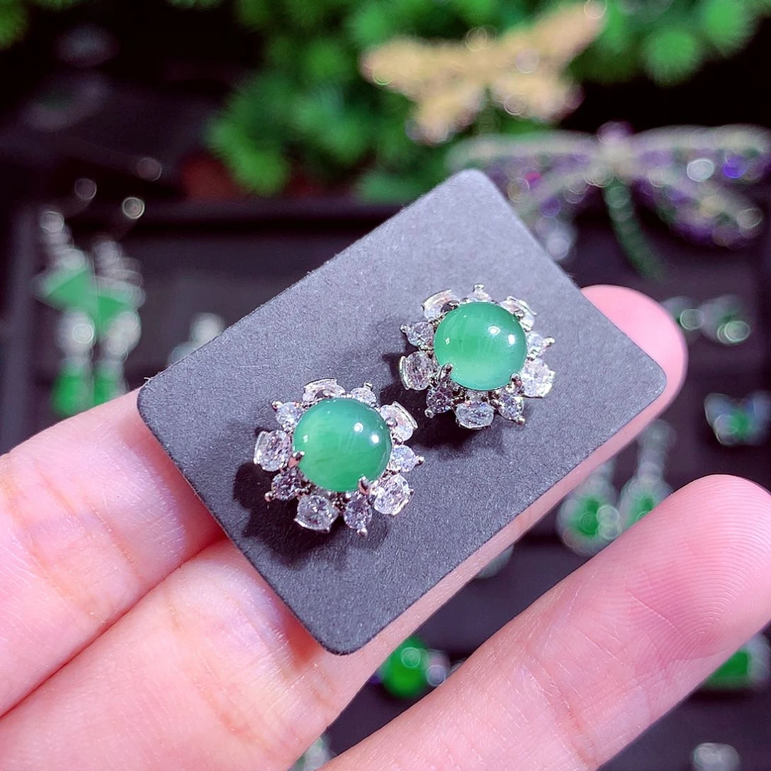 颈饰未镶嵌翡翠天然