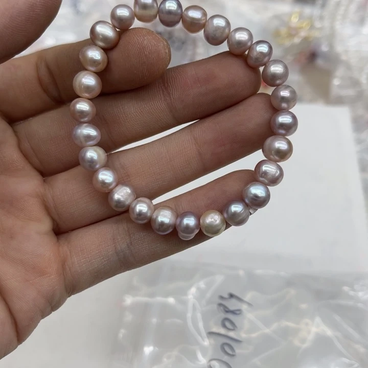 淡水珍珠未镶嵌颈饰001089