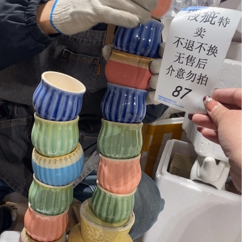 【闪购商品】摆件冷* 陶瓷摆件瑕疵特卖