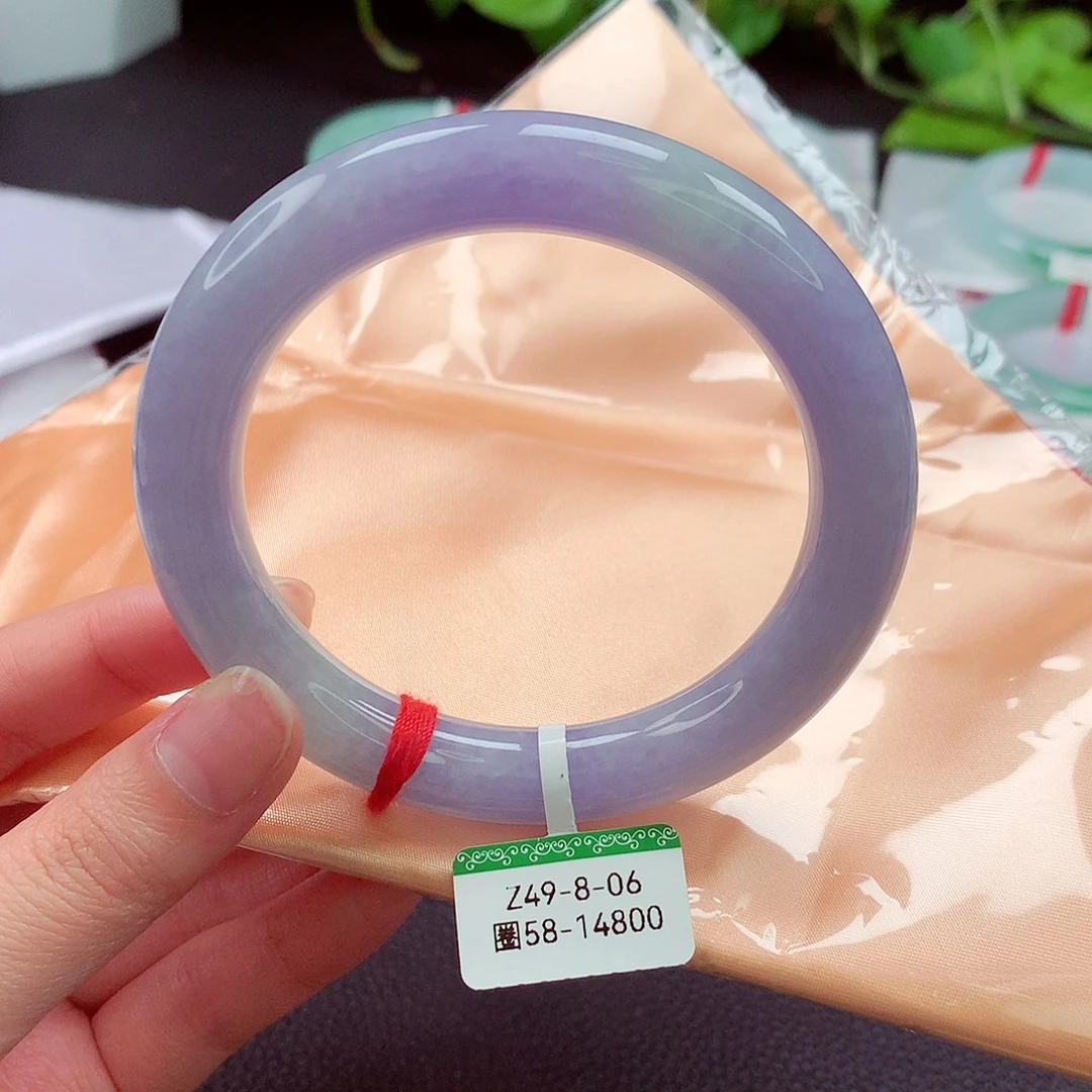 翡翠未镶嵌手镯缅甸天然a货翡翠手镯