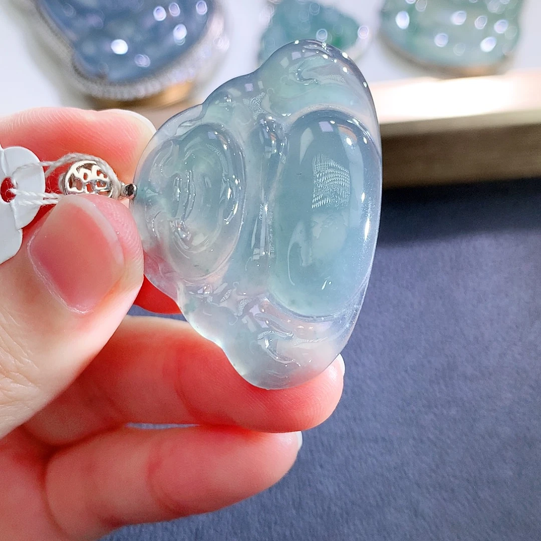 翡翠未镶嵌挂件翡翠