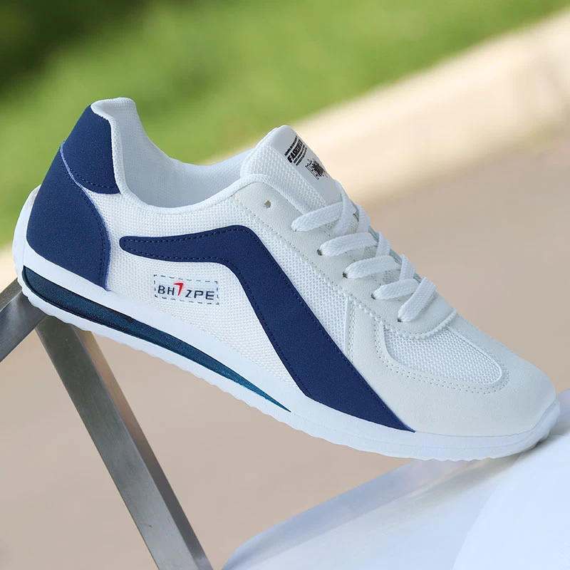 阿甘鞋新款韩版潮流运动鞋防臭网面休闲板鞋轻便跑步潮鞋白色鞋子