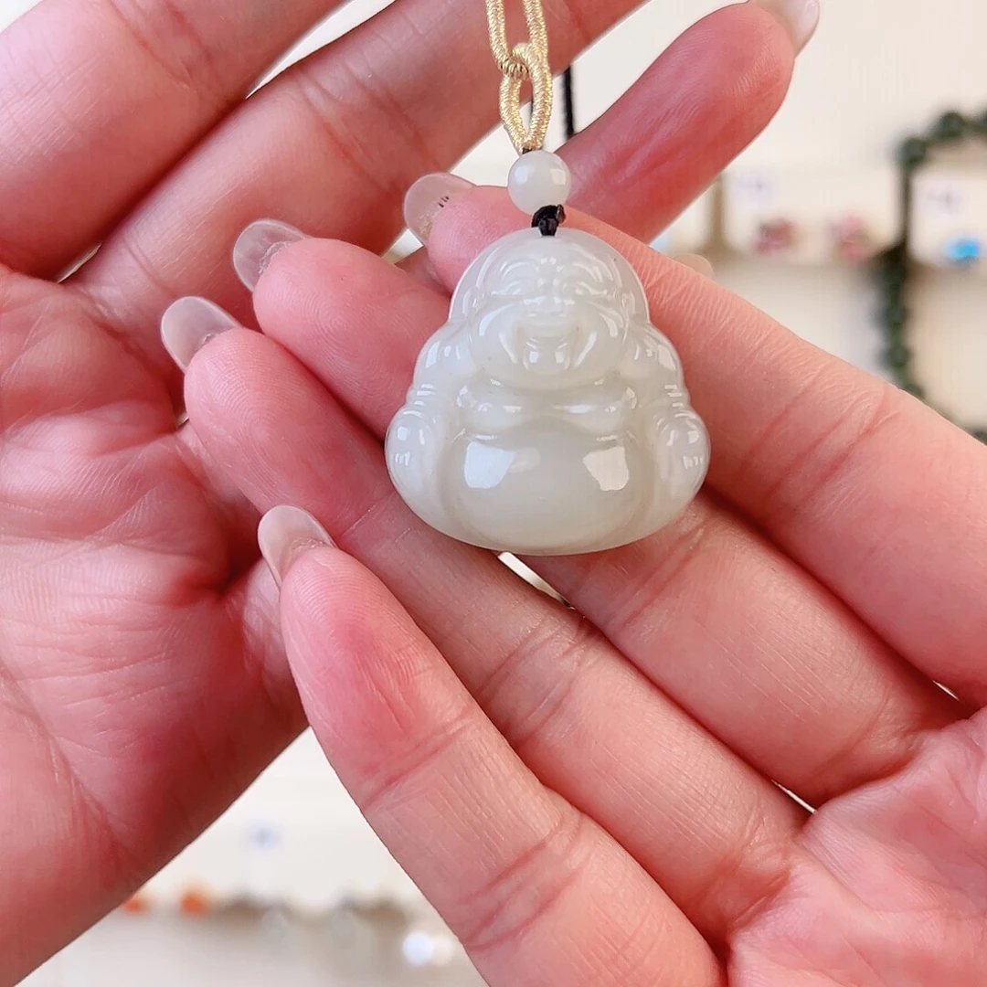 记***！和田玉未镶嵌颈饰