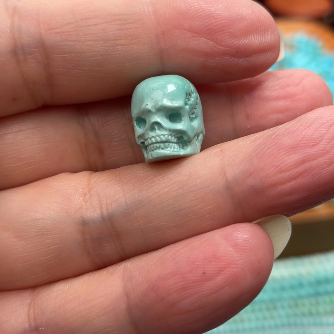 未镶嵌绿松石珠宝奇石