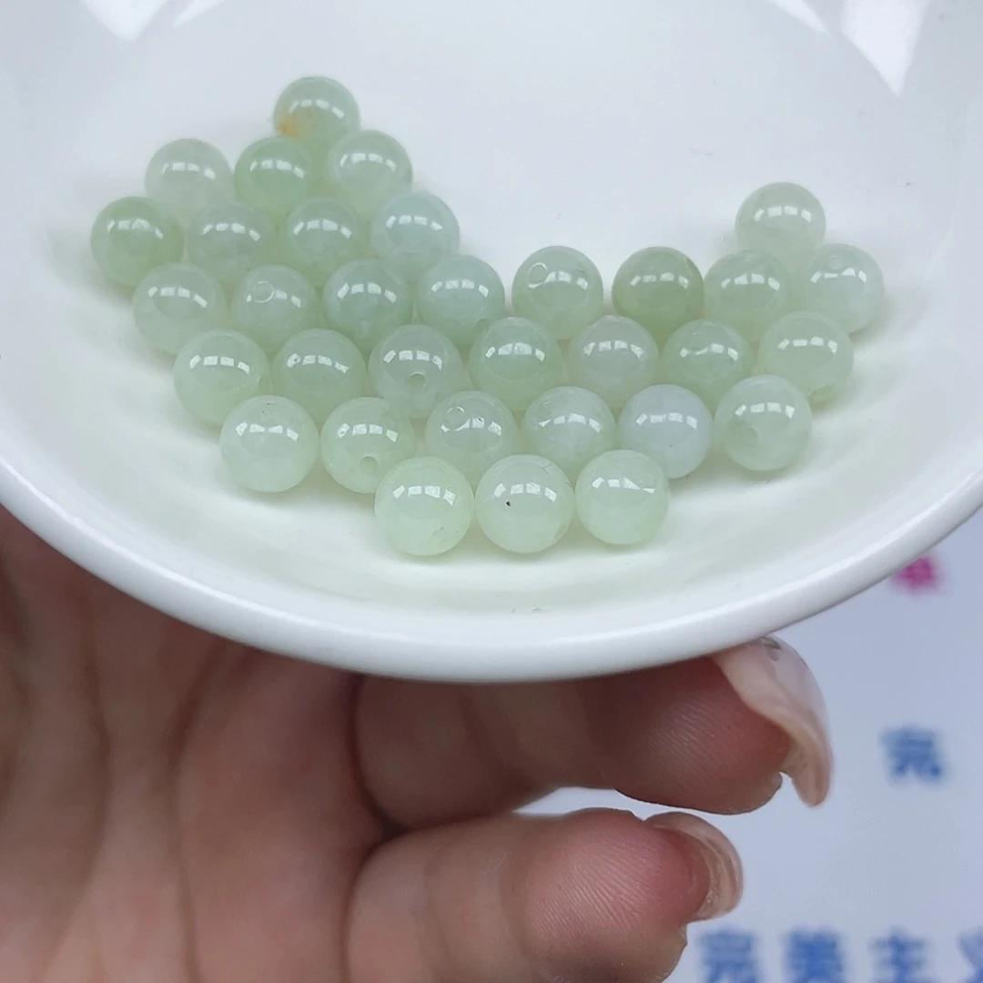 翡翠散珠卡6.4,34颗