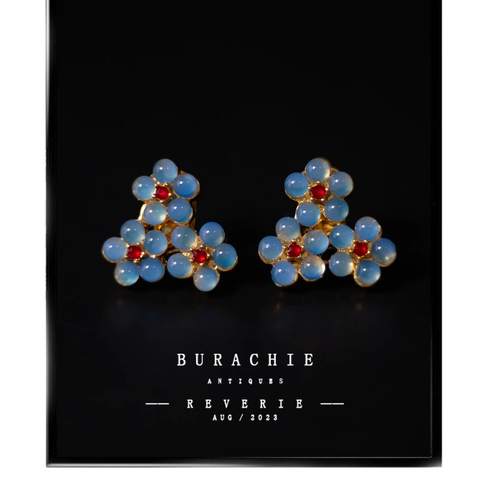 铜合金仿水晶耳饰 周年珍藏英｜经典【2922】原标克拉款CrownFrett