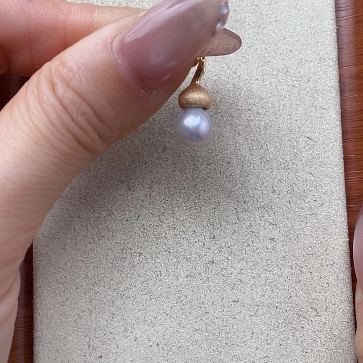 海水珍珠吊坠(不含链)银S925镶嵌