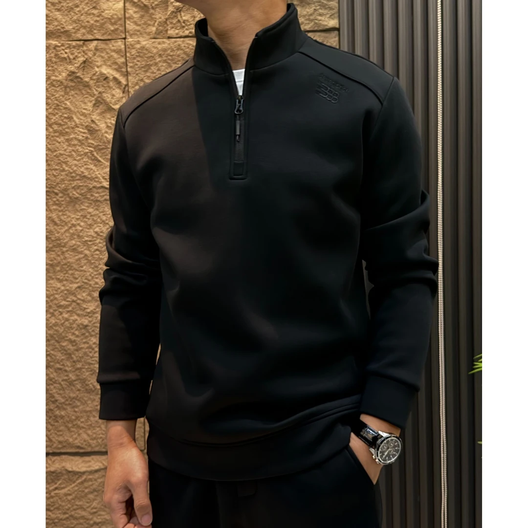 【嘎嘎帅男装】秋冬男士新款时尚百搭潮流运动休闲保暖长袖立领卫衣