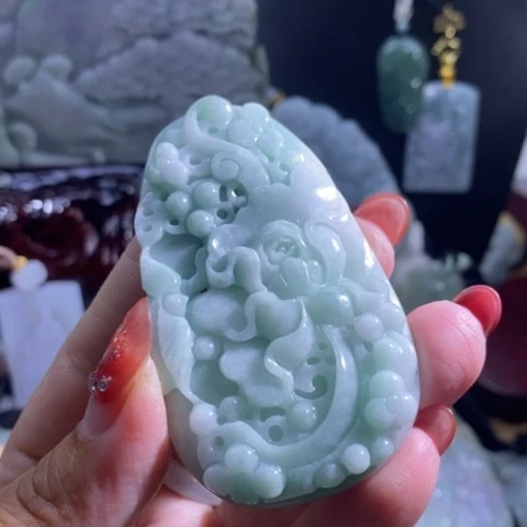 【闪购商品】颈饰未镶嵌翡翠花