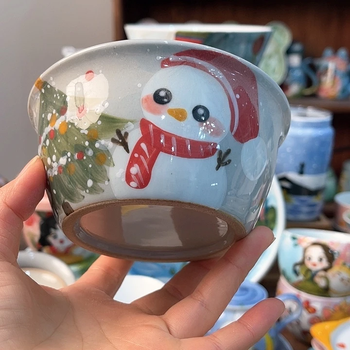 陶景德镇釉下手绘陶瓷