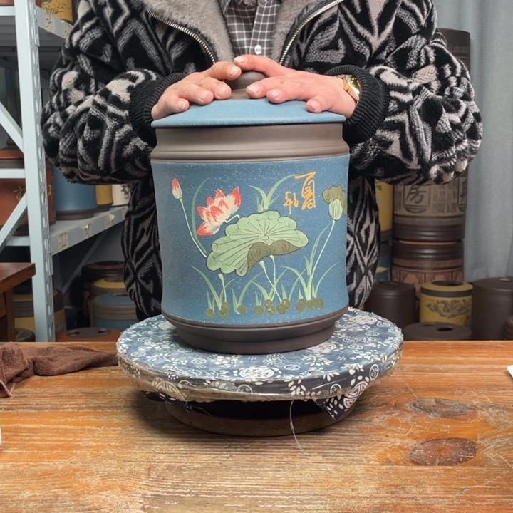 紫砂茶叶罐茶叶罐