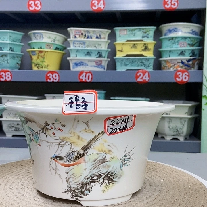 紫砂花瓶紫砂花盆