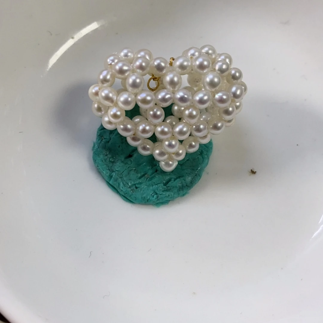 ❥***゜淡水珍珠吊坠合金