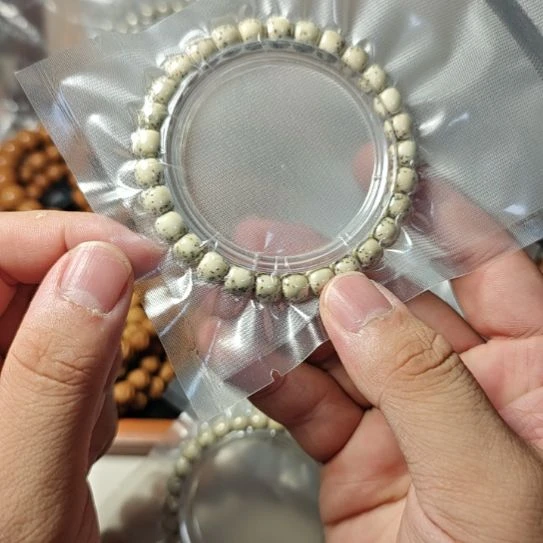 星月菩提手串河豚大留白