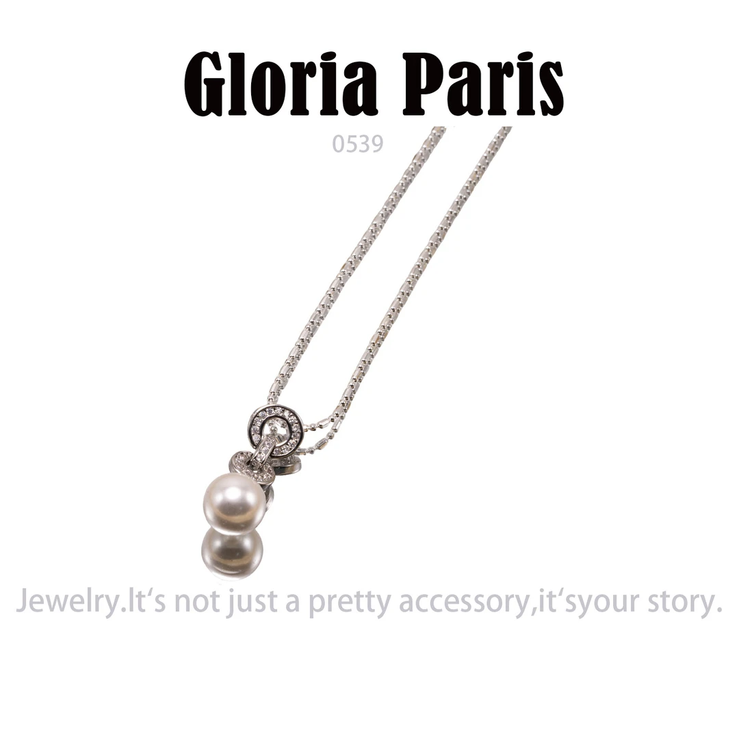 镀K金 Gloria Paris       项链~0539（40+5cm）