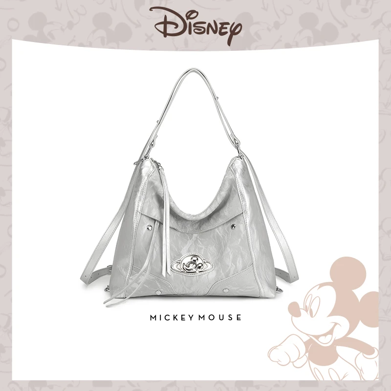 Disney/迪士尼轻奢百搭女士ins小众潮流托特双肩宇航米奇包