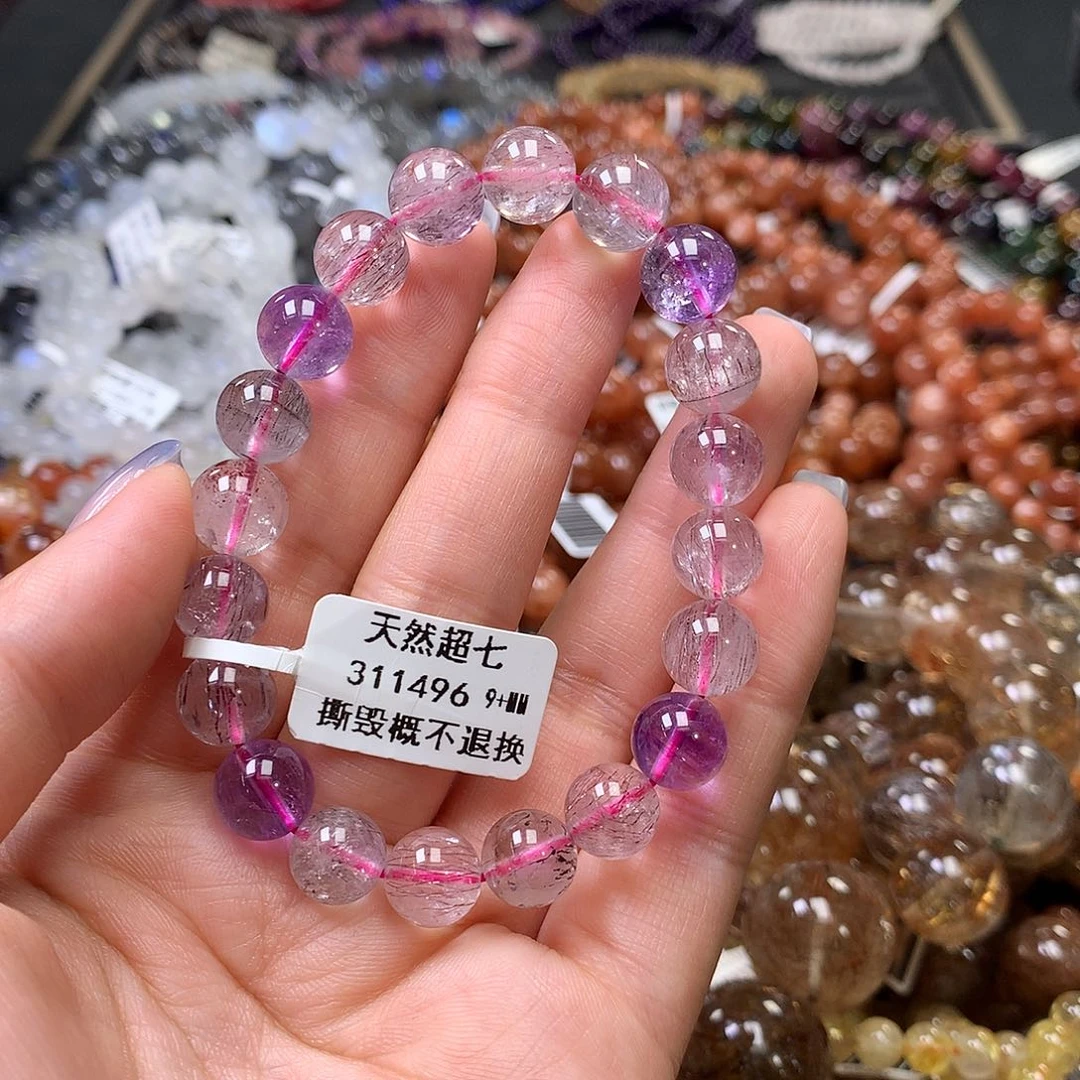 水晶手链未镶嵌，