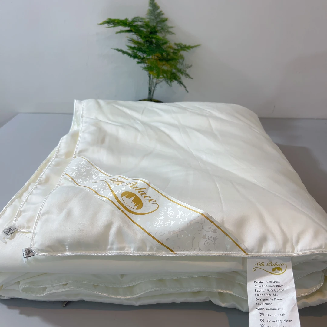 100桑蚕丝春夏秋被芯送礼佳品空调夏凉被春秋高档蚕丝被