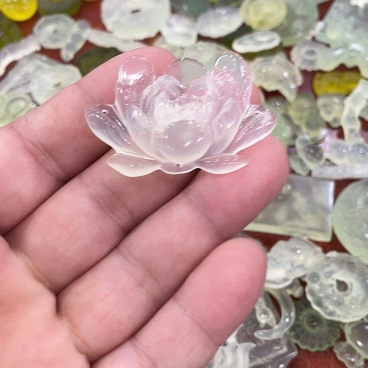 蛇纹石玉合金颈饰