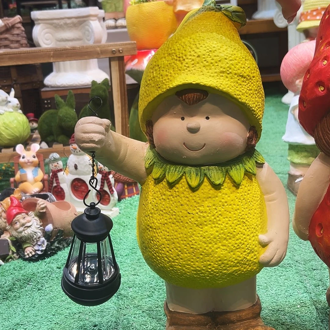 花园摆件红红火火
