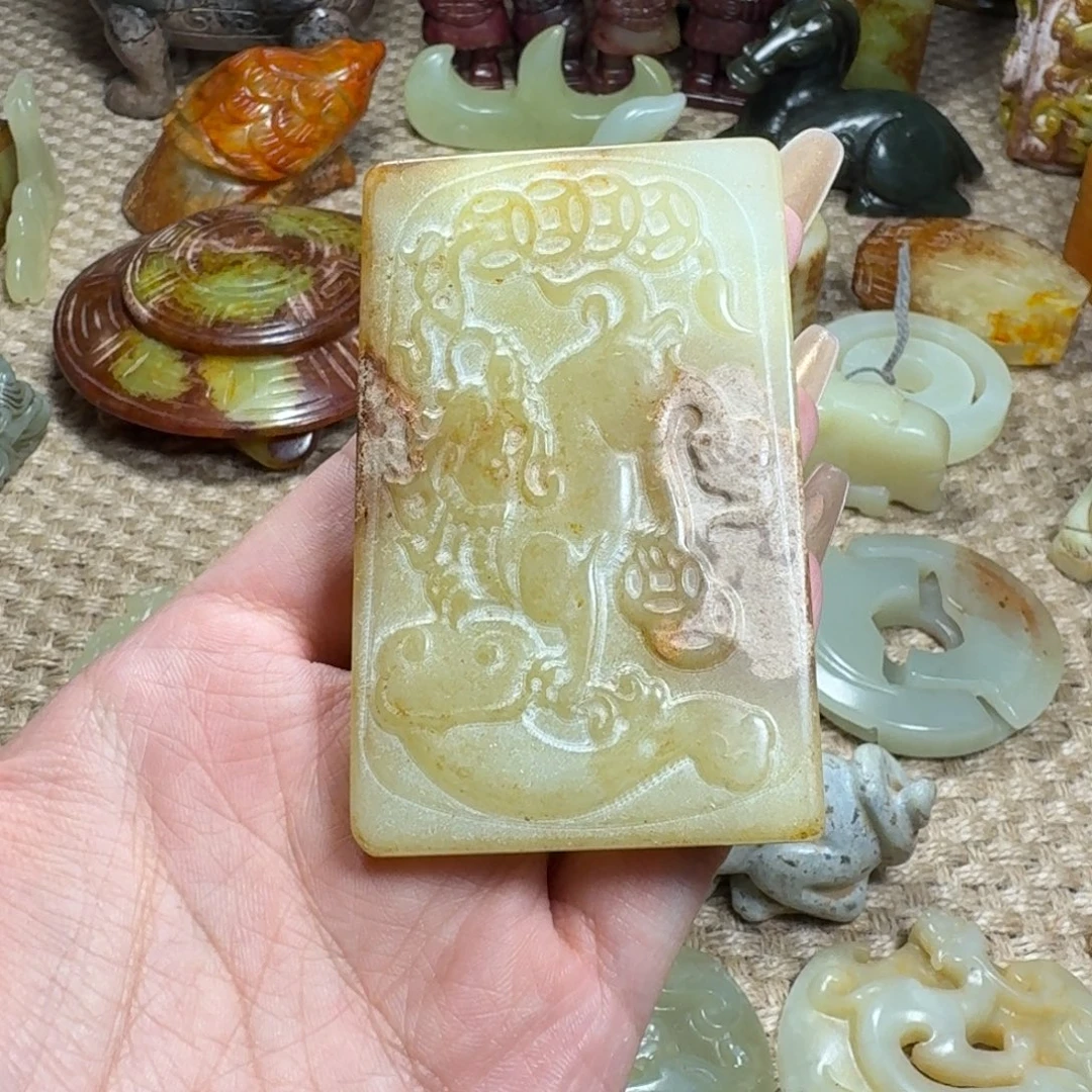 吊坠白玉菩提挂件