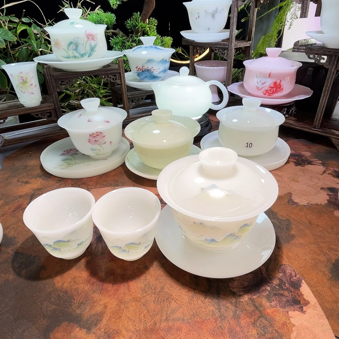 璞玉千里江山三才元宝➕2只同款客杯