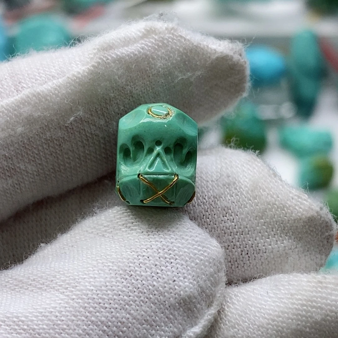 绿松石珠宝奇石未镶嵌