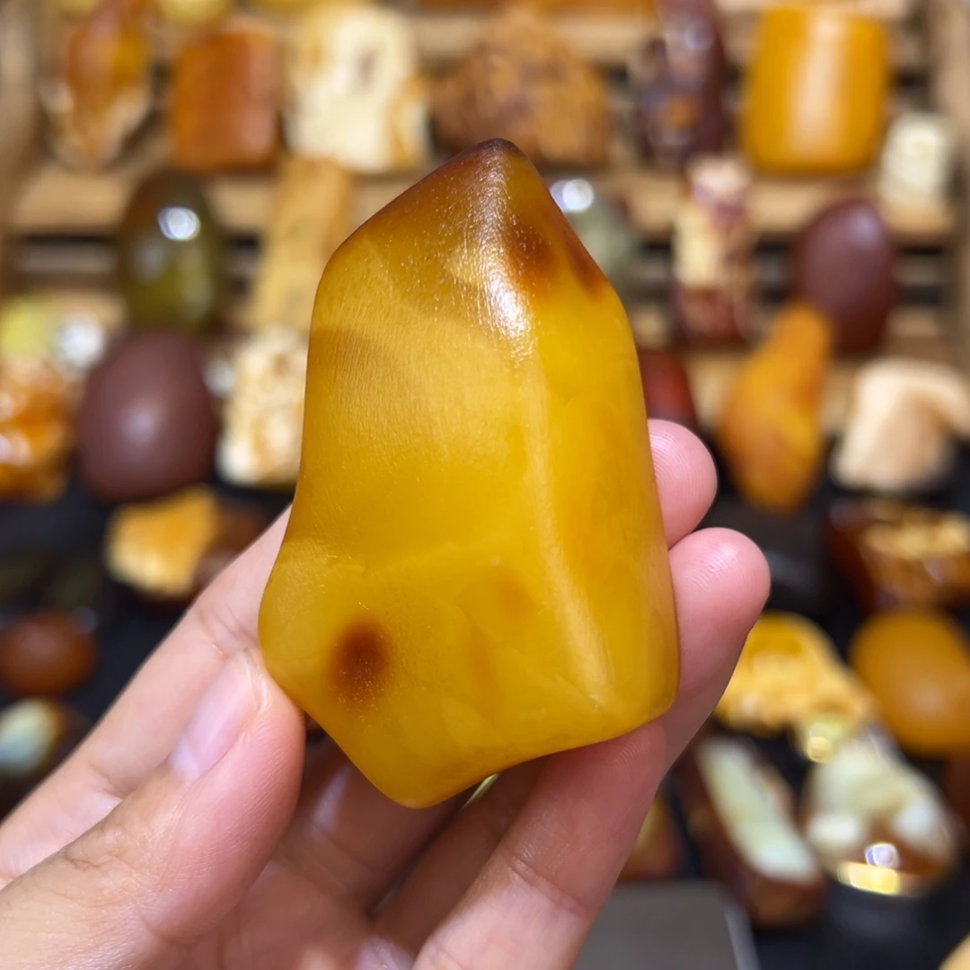 定制琥珀未镶嵌琥珀蜜蜡